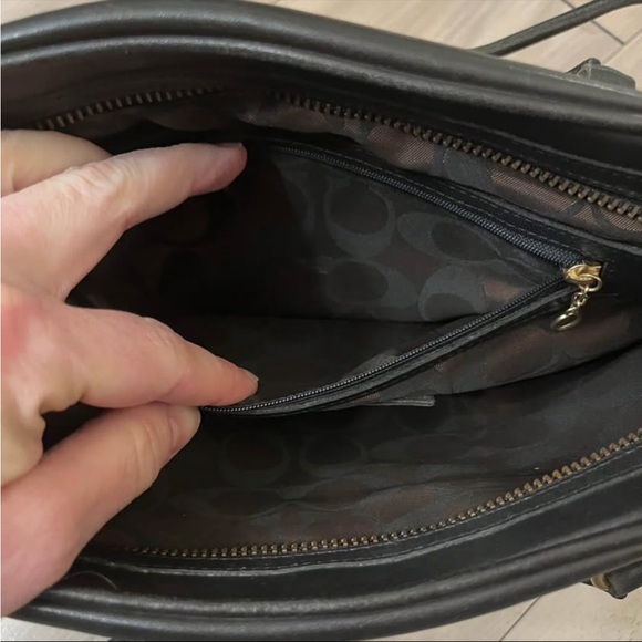 Vintage Coach Penelope Satchel- damaged strap, project bag - Picture 12 of 13